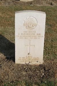 Ismailia War Memorial Cemetery - McFarlane, Jack